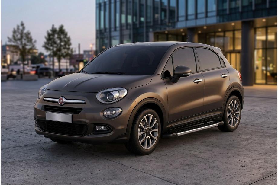 Fiat 500X 2014–2024 Side steps RedLine V1 (2 stuks, aluminium) Image
