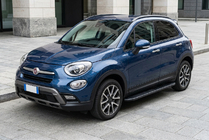 Fiat 500X 2014–2024 Bosphorus Black side steps (2 stuks, aluminium) foto 1