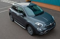 Fiat 500X 2014–2024 Fullmond side steps (2 stuks, aluminium) foto 3