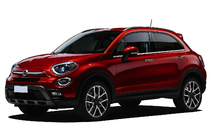 Fiat 500X 2014–2024 Chromen raamomlijsting (4 stuks) foto 1