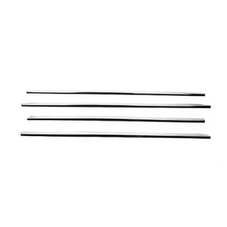 Chromen raamomlijsting (4 stuks) Fiat 500X 2014–2024 foto 2