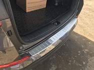 Hyundai Tucson TL 2016–2021 OmsaLine achterbumperbeschermer 2016-2018 (RVS) foto 2