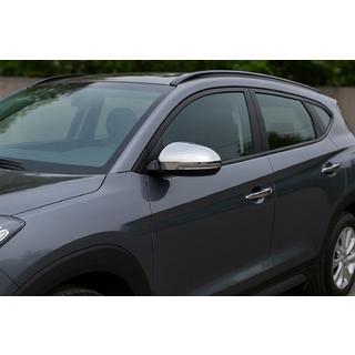 RVS spiegelkappen (set van 2) Hyundai Tucson TL 2016–2021 foto 1