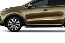 Kia Sportage 2015–2021 Deurstrip (set van 4, RVS) OmsaLine - Italiaans roestvrij staal foto 3