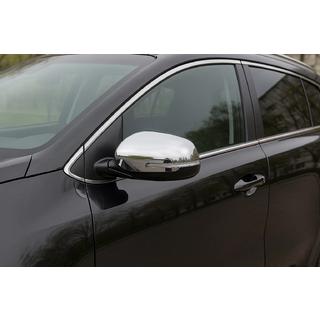 Spiegelkappen (2 stuks, RVS) Kia Sportage 2015–2021 foto 1