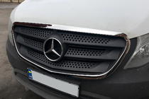 Mercedes Vito/V-klasse W447 2014– Grilleomlijsting (2 st., RVS) foto 5
