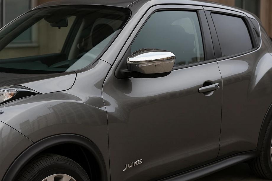 Nissan Juke 2010–2019 Chroom spiegelkappen 2014-2019 (2 st., kunststof) Image