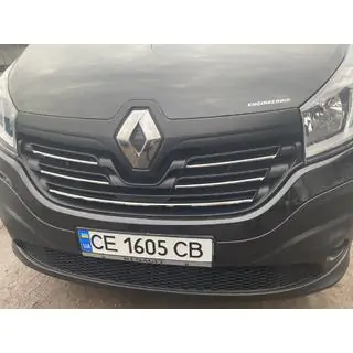Grillelijsten 2015-2019 (set van 5, RVS) Renault Trafic 2015– foto 3