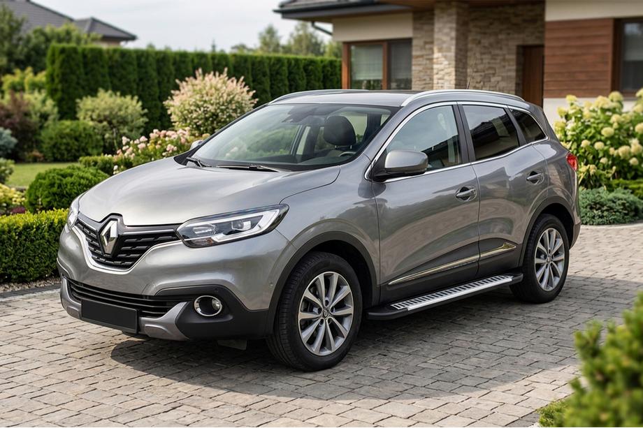 Renault Kadjar 2015–2022 Line side steps (set van 2, aluminium) Image