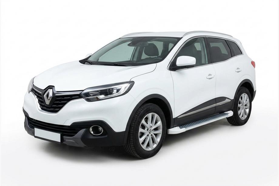 Renault Kadjar 2015–2022 Allmond White zijtreden (2 st., aluminium) Image