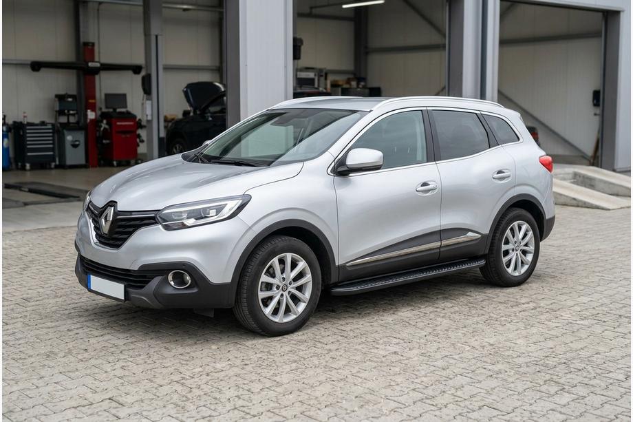 Renault Kadjar 2015–2022 Side steps Tayga Black (2 stuks, aluminium) Image