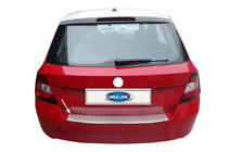 Skoda Fabia 2014–2021 RVS beschermplaat achterbumper foto 1
