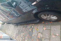 Volkswagen T6 2015–2024 Allmond Black zijtreden (2 st., aluminium) Lange wielbasis foto 3