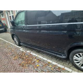 Allmond Black zijtreden (2 st., aluminium) foto 1