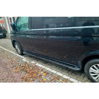 Allmond Black zijtreden (2 st., aluminium) Volkswagen T6 2015–2024 foto 4