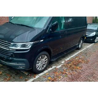 Allmond Black zijtreden (2 st., aluminium) Volkswagen T6 2015–2024 foto 1