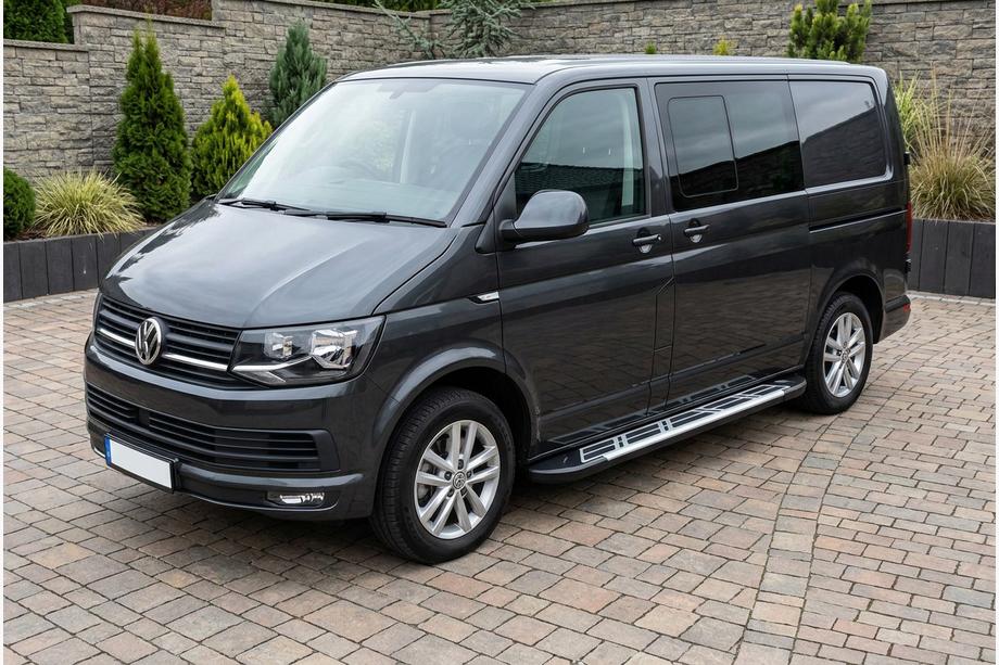 Volkswagen T6 2015–2024 Sunrise side steps (2 stuks, aluminium) Lange wielbasis Image