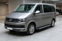 Volkswagen T6 2015–2024 Duru zijtreden (set van 2, aluminium) Lange wielbasis foto 1