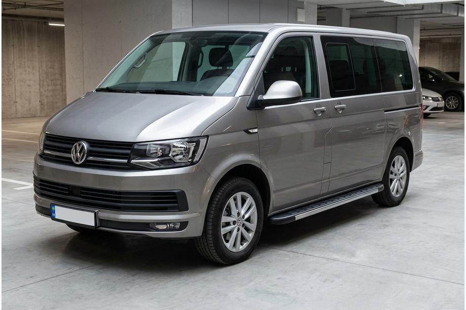Volkswagen T6 2015–2024 Duru zijtreden (set van 2, aluminium) Lange wielbasis Image