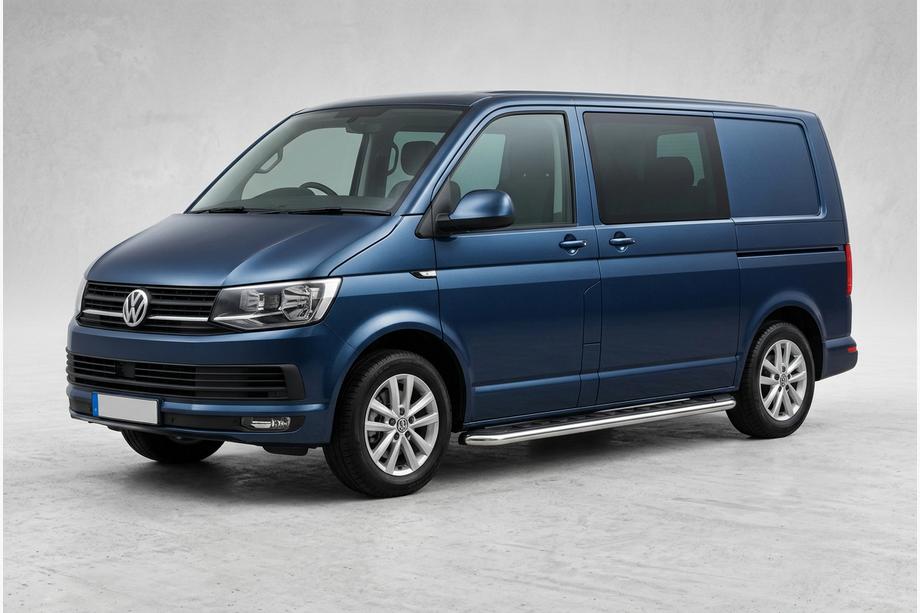 Volkswagen T6 2015–2024 Zijstappen Maydos V1 (2 st., RVS) Alleen voor korte wielbasis Image