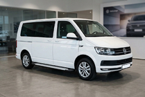 Volkswagen T6 2015–2024 Side steps Allmond Grey (2 stuks, aluminium) foto 1