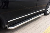 Volkswagen T6 2015–2024 Maydos V2 side steps (2 st., RVS) foto 1