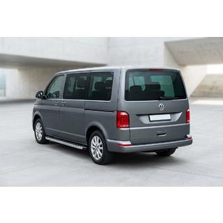 BlackLine zijsteps (2 stuks, aluminium) Volkswagen T6 2015–2024 foto 1
