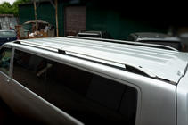 Volkswagen T6 2015–2024 Dakrails CROWN (mat grijs) foto 17
