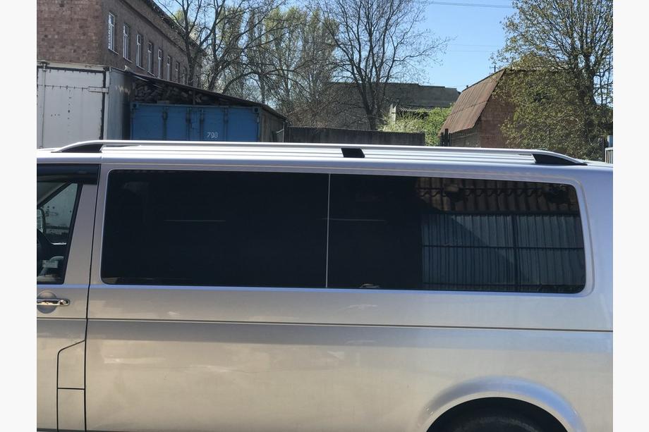 Volkswagen T6 2015–2024 Dakrails CROWN (mat grijs) Korte wielbasis Foto 11