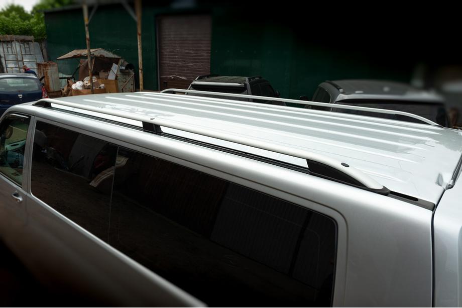 Volkswagen T6 2015–2024 Dakrails CROWN (mat grijs) Korte wielbasis Foto 17