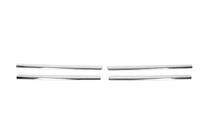 Volkswagen T6 2015–2024 Chrom grillelijsten 2015-2019 (set van 4, RVS) Carmos - Turks staal foto 2