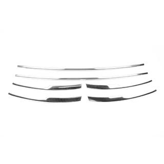 RVS bumpergrille sierlijsten 2015-2019 (6 stuks) Volkswagen T6 2015–2024 foto 2