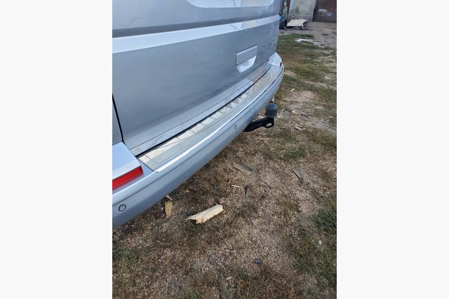 Volkswagen T6 2015–2024 Omsa achterbumperbeschermer hoogglans (1-deurs, RVS) Image