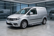 Volkswagen Caddy 2015–2020 Sunrise side steps (2 stuks, aluminium) Maxi basis foto 1