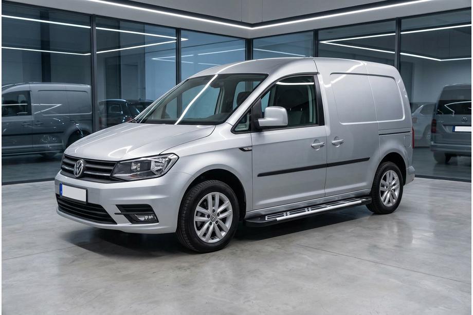Volkswagen Caddy 2015–2020 Sunrise side steps (2 stuks, aluminium) Maxi basis Image