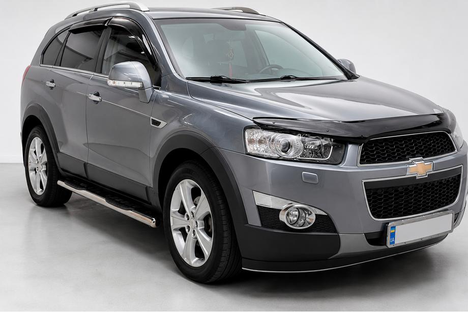 Chevrolet Captiva 2006–2019 Sidebars (set van 2, RVS) Ø70 mm Image