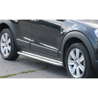 Premium side steps (2 st., RVS) Chevrolet Captiva 2006–2019 foto 1