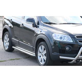Premium side steps (2 st., RVS) Chevrolet Captiva 2006–2019 foto 2