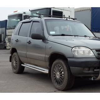 Premium side steps (2 st., RVS) foto 1