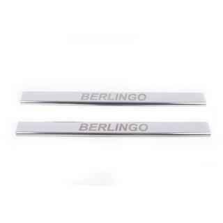 Carmos V1 instaplijsten (2 stuks, RVS) Citroen Berlingo 1996–2008 foto 3