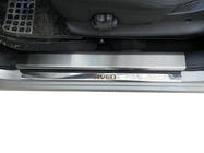 Chevrolet Aveo T250 2005–2011 Carmos RVS instaplijsten (set 4 stuks) foto 8