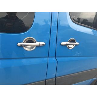 RVS deurgreepkommen (4 stuks) Mercedes Sprinter W906 2006–2018 foto 3