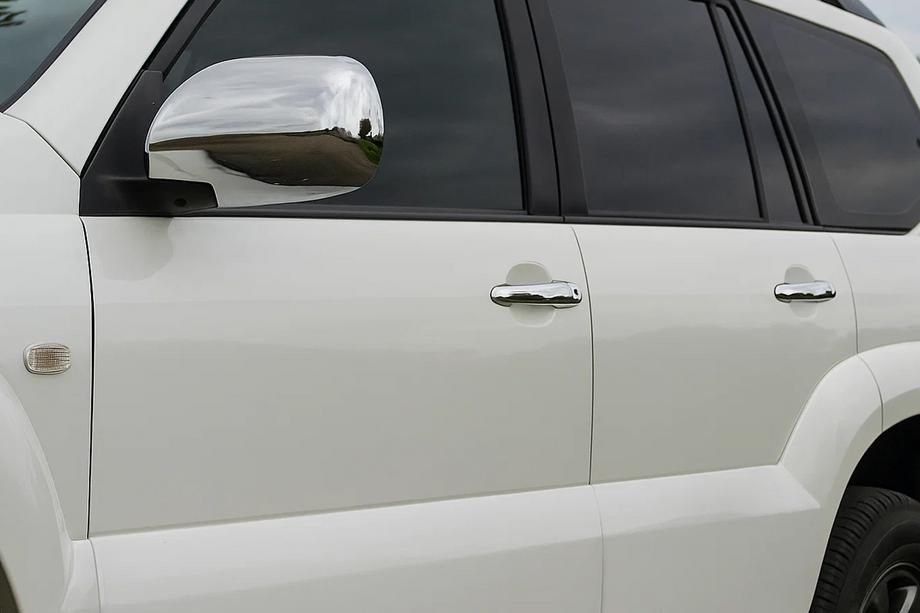 Toyota Land Cruiser Prado 120 2002–2009 RVS deurgreep covers (4 stuks) Carmos, Turks staal Image