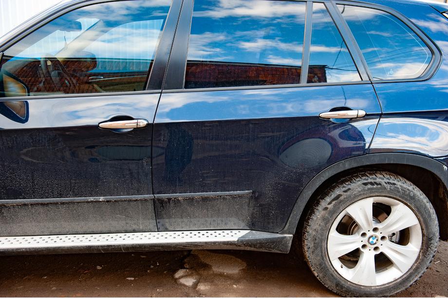 BMW X5 E70 2007–2013 Deurgreep covers (set 4 stuks, RVS) Foto 1