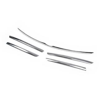 Sierlijsten voor grillrand (5 stuks, RVS) Mercedes ML W163 1997–2005 foto 4