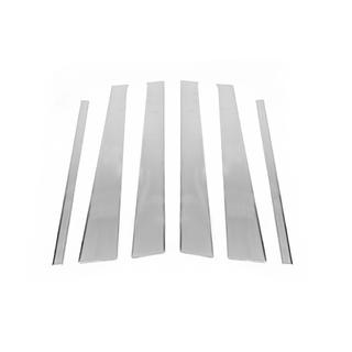 Deurstijl sierlijsten (6 stuks, RVS) Mercedes ML W163 1997–2005 foto 2