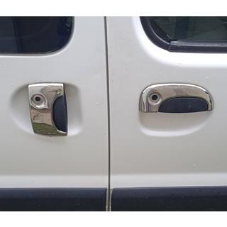 RVS deurgreep covers Renault Kangoo 1998–2008 foto 1