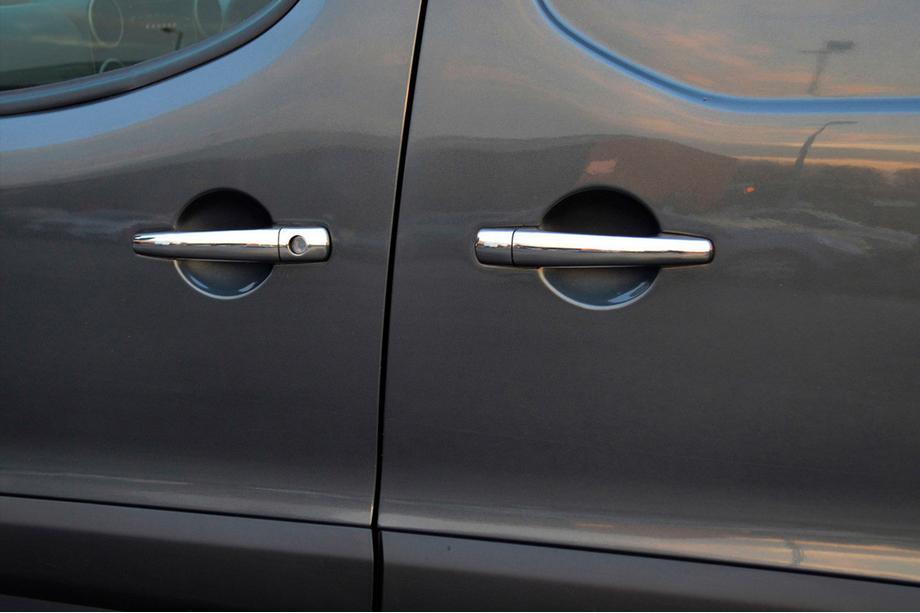 Peugeot 407 2004–2011 RVS deurgreepkappen OmsaLine - Italiaans roestvrij staal Image