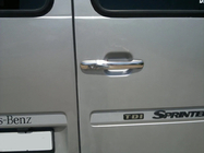 Volkswagen LT 1995–2006 Deurgreep covers (set 4 stuks, RVS) Carmos - Turks staal foto 7