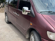 Mercedes Vito W638 1996–2003 Deurgreep covers (roestvrij staal) Set van 4 stuks. Carmos - Turks roestvrij staal foto 1